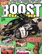 Aout 2008 –  BOOST Tuning